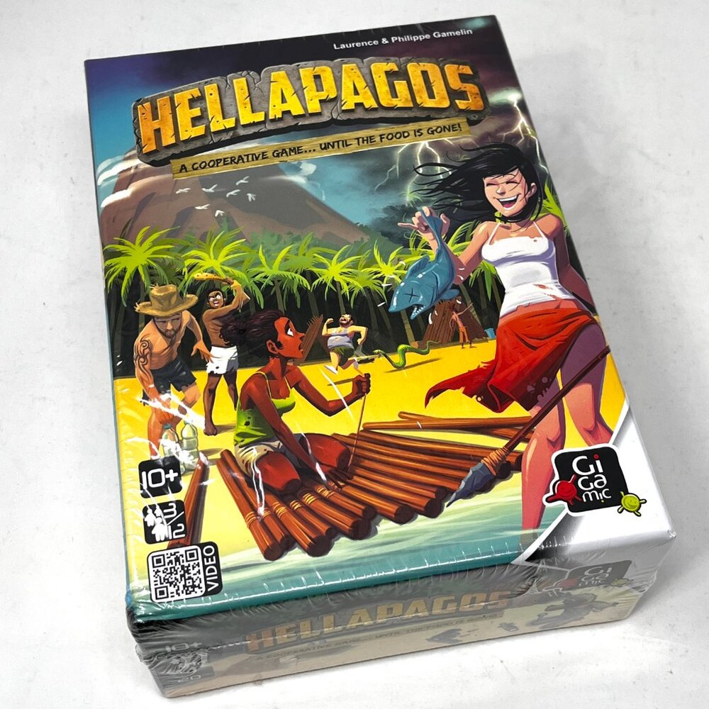 NEW ~ Hellapagos by Laurence & Philippe Gamelin Board Game Gigamic